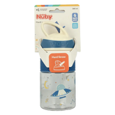 Nuby 2-in-1 Beker tuit hard 360ml 3 jaar assorti 1 Stuks