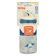 Nuby 2-in-1 Beker tuit hard 360ml 3 jaar assorti 1 Stuks