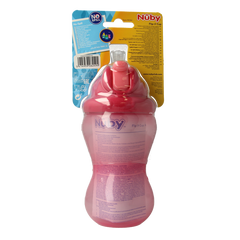 Nuby Flip it 360ml 12+ maanden roze 1 Stuks