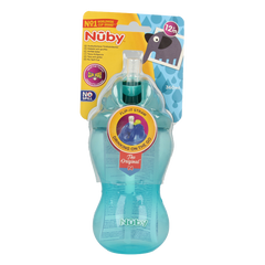 Nuby Flip it 360ml 12 maand+ aqua 1 Stuks