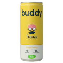 Buddy Drink ginger & lemon bio 250 Milliliter