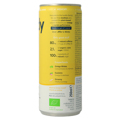 Buddy Drink ginger & lemon bio 250 Milliliter
