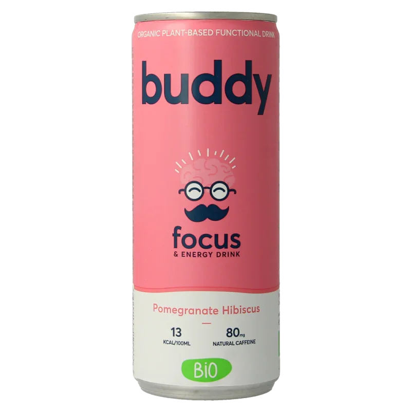 Buddy Drink pomegranate hibiscus bio 250 Milliliter