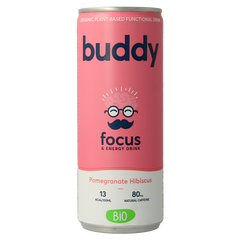 Buddy Drink pomegranate hibiscus bio 250 Milliliter