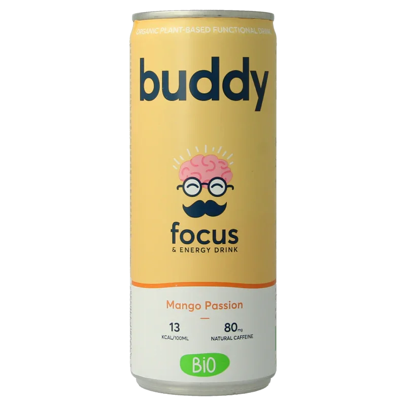 Buddy Drink mango passion bio 250 Milliliter