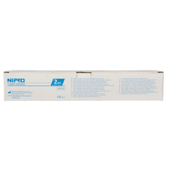 Nipro Injectiespuit 2-delig centrisch 2ml 100.00 Stuks