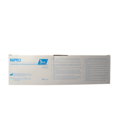 Nipro Injectiespuit 2-delig 5ml luer slip excentrisch 100 Stuks