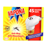 Vapona Anti mug stekker 45 nachten 1.00 Stuks