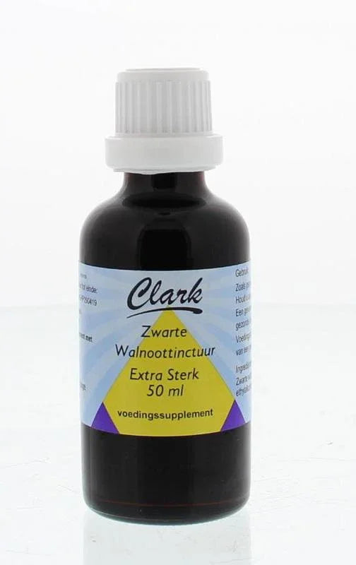 Clark Zwarte walnoottinctuur extra sterk 50 Milliliter