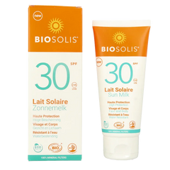 Biosolis Zonnemelk voor gezicht en lichaam SPF30 100 Milliliter