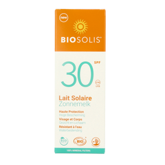 Biosolis Zonnemelk voor gezicht en lichaam SPF30 100.00 Milliliter