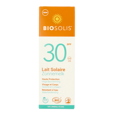 Biosolis Zonnemelk voor gezicht en lichaam SPF30 100 Milliliter