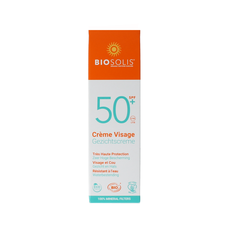 Biosolis Face cream SPF50 50 Milliliter