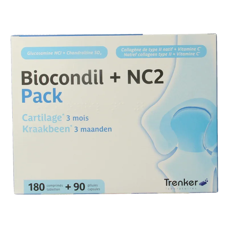 Trenker Biocondil 180 tabs + NC2 90 caps pack 1 Set