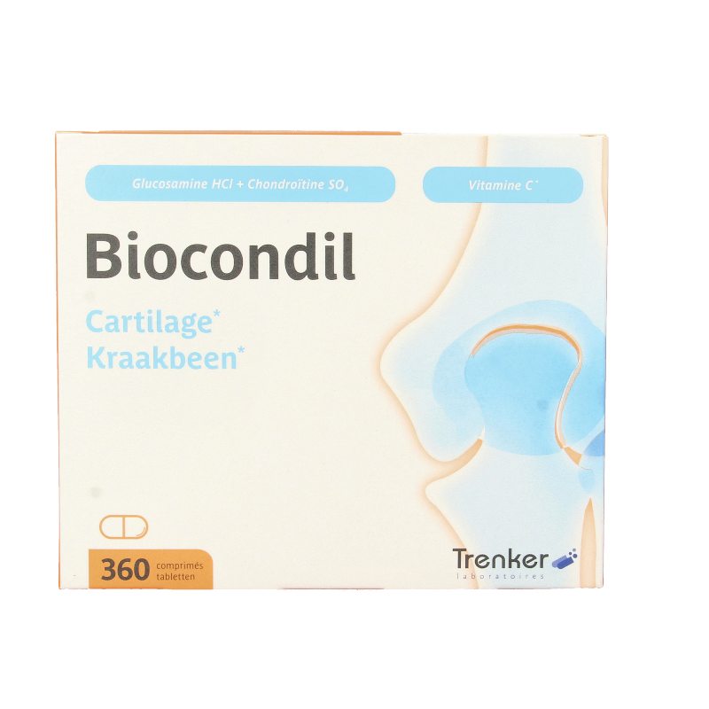 Trenker Biocondil chondroitine glucosamine met vitamine C 360 Tabletten