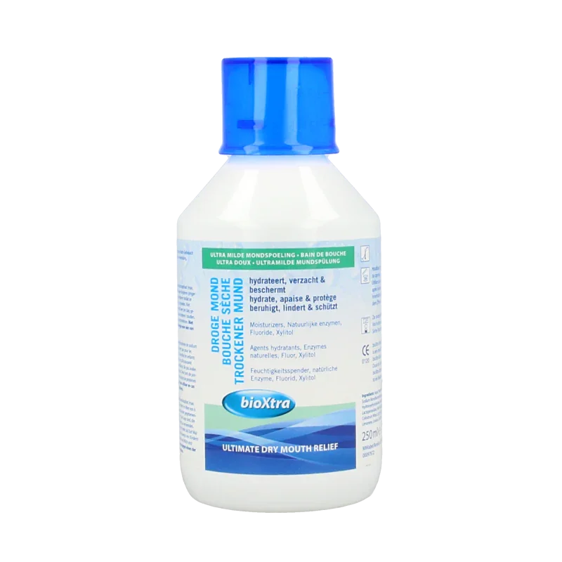 Bioxtra Mondwater zonder alcohol voor droge mond 250 Milliliter