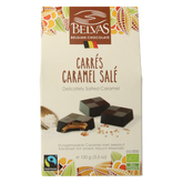 Belvas Puur met licht gezouten caramel bio 100 Gram