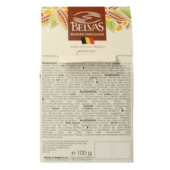 Belvas Puur met licht gezouten caramel bio 100 Gram