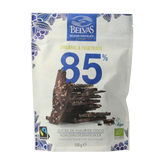 Belvas Thins dark 85% met kokosbloesemsuiker bio 120 Gram