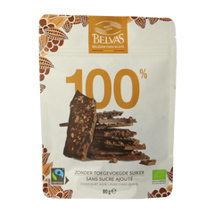 Belvas Thins dark 100% bio 80 Gram