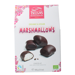 Belvas Marshmallow chocolade bio 100 Gram