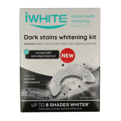 Iwhite Instant whitening kit dark stains 10.00 Stuks