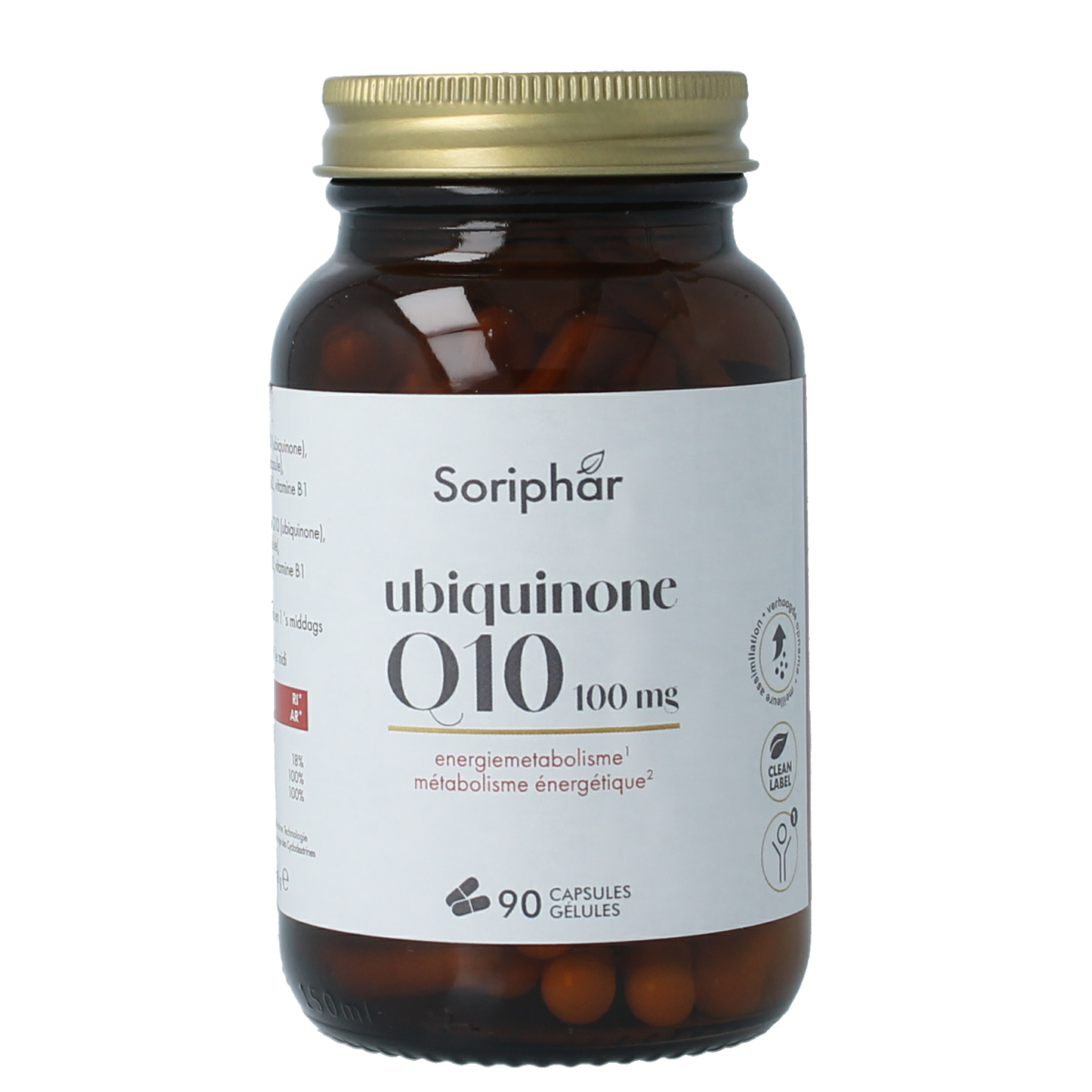 SoriaBel Ubiquinone CoQ10 100mg 90.00 Capsules
