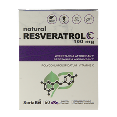 SoriaBel Resveratrol CT 100mg 60 Tabletten