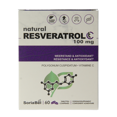 SoriaBel Resveratrol CT 100mg 60.00 Tabletten