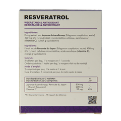 SoriaBel Resveratrol CT 100mg 60 Tabletten