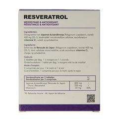 SoriaBel Resveratrol CT 100mg 60.00 Tabletten