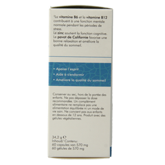 SoriaBel Somnizen plus met escholtzia 60 Capsules