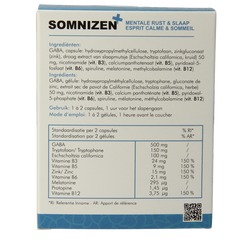 SoriaBel Somnizen plus met escholtzia 60 Capsules