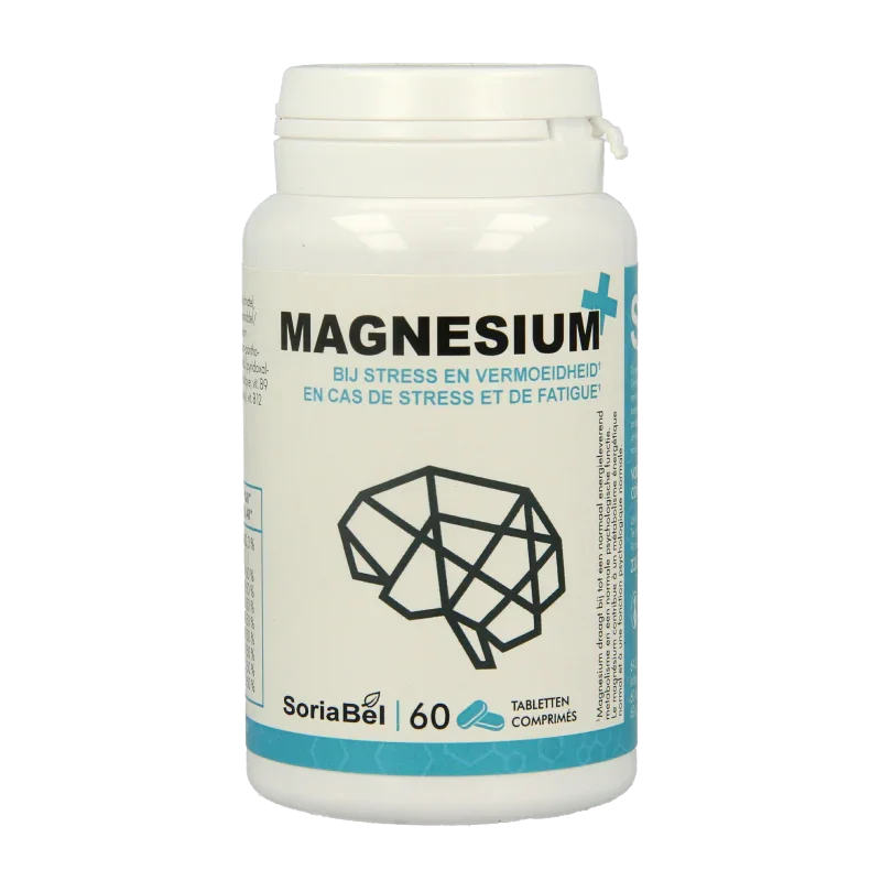 SoriaBel Magnesium plus bio-actief 60 Tabletten
