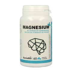 SoriaBel Magnesium plus bio-actief 60 Tabletten