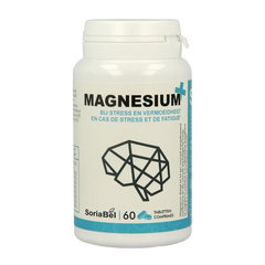 SoriaBel Magnesium plus bio-actief 60 Tabletten