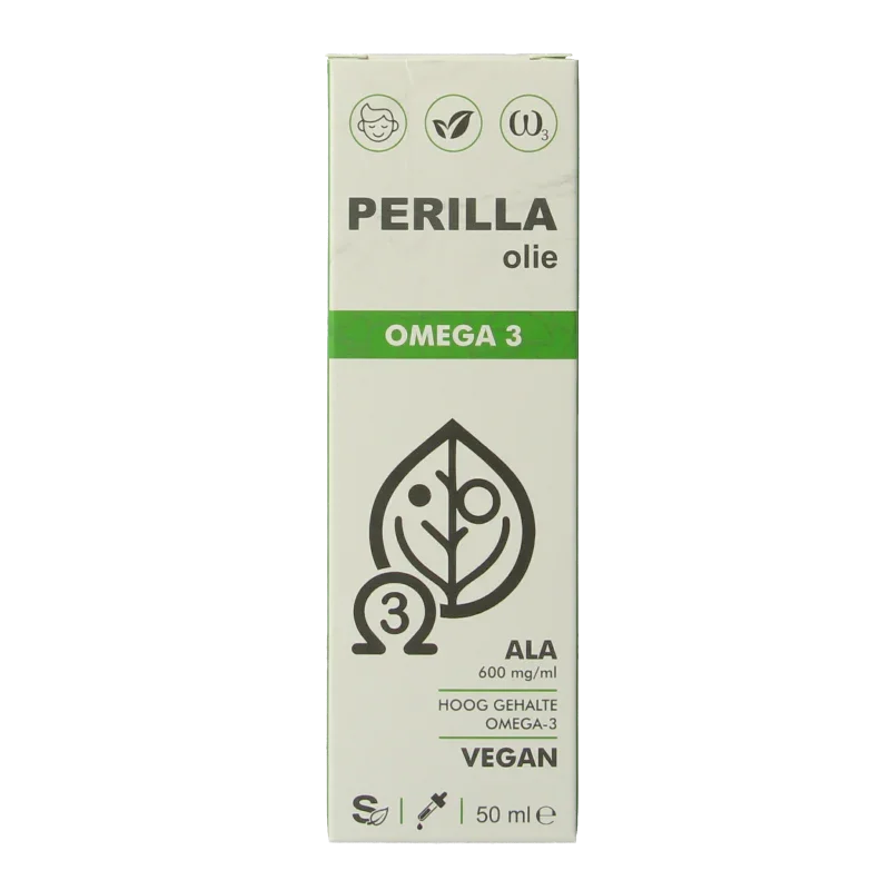 Soriphar Perilla olie omega 3 bio 50 Milliliter