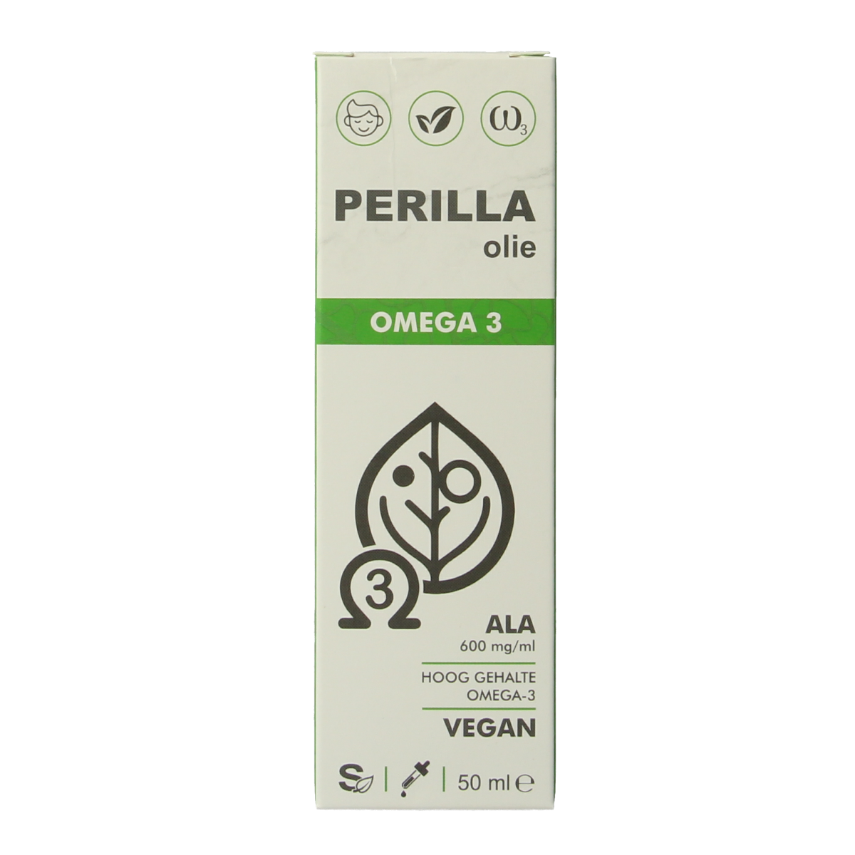 Soriphar Perilla olie omega 3 50.00 Milliliter