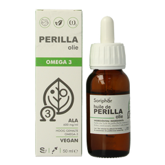 Soriphar Perilla olie omega 3 bio 50 Milliliter
