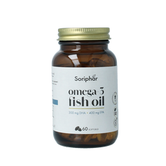Soriphar Omega 3 fish oil 60.00 Softgels
