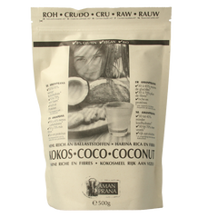 Amanprana Kokosvezel/meel bio 500 Gram