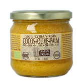 Amanprana Kokos-olijf-rode palm bio 325 Milliliter