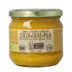 Amanprana Kokos-olijf-rode palm bio 325.00 Milliliter
