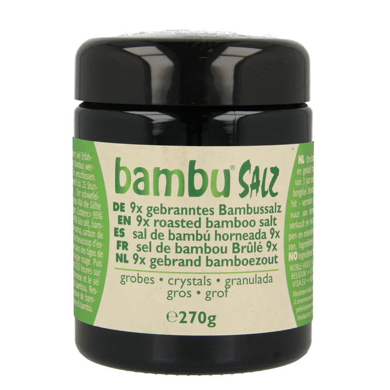 Bambu Salz Bamboezout grof 9x gebrand 270 Gram