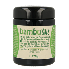 Bambu Salz Bamboezout grof 9x gebrand 270 Gram