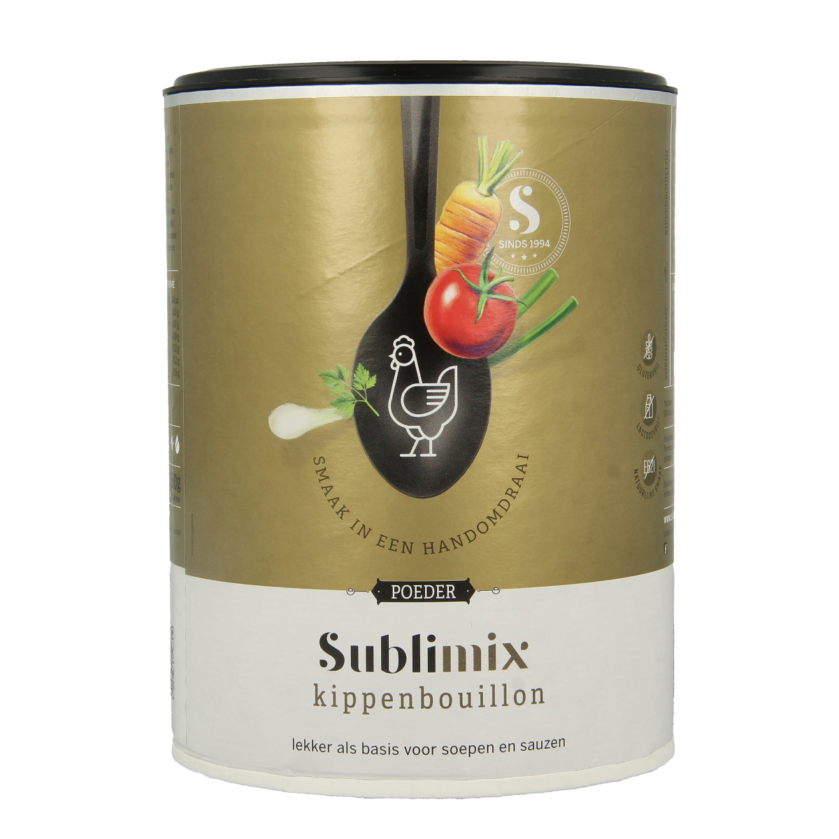 Sublimix Kippenbouillon glutenvrij 550.00 Gram
