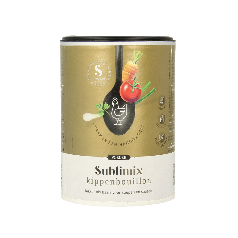 Sublimix Kippenbouillon glutenvrij 220 Gram