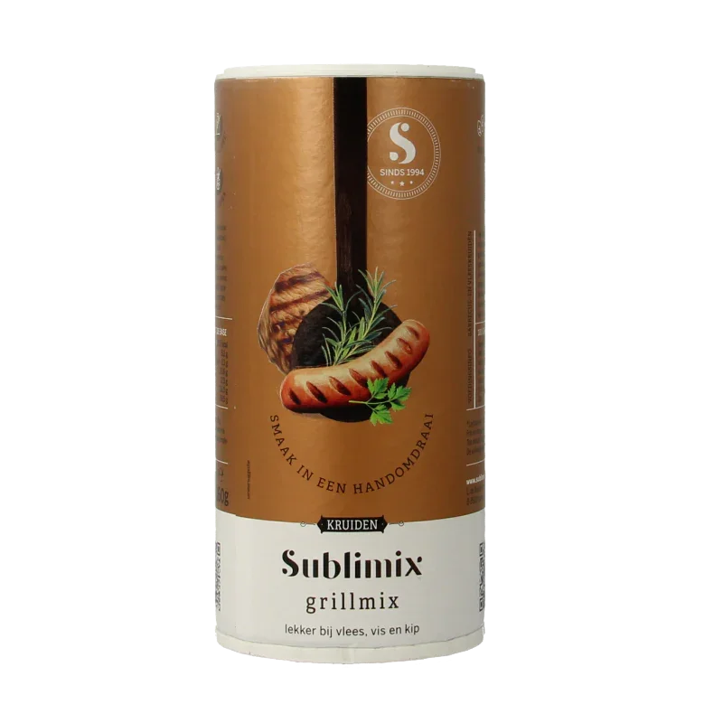 Sublimix Grillfix glutenvrij 160 Gram