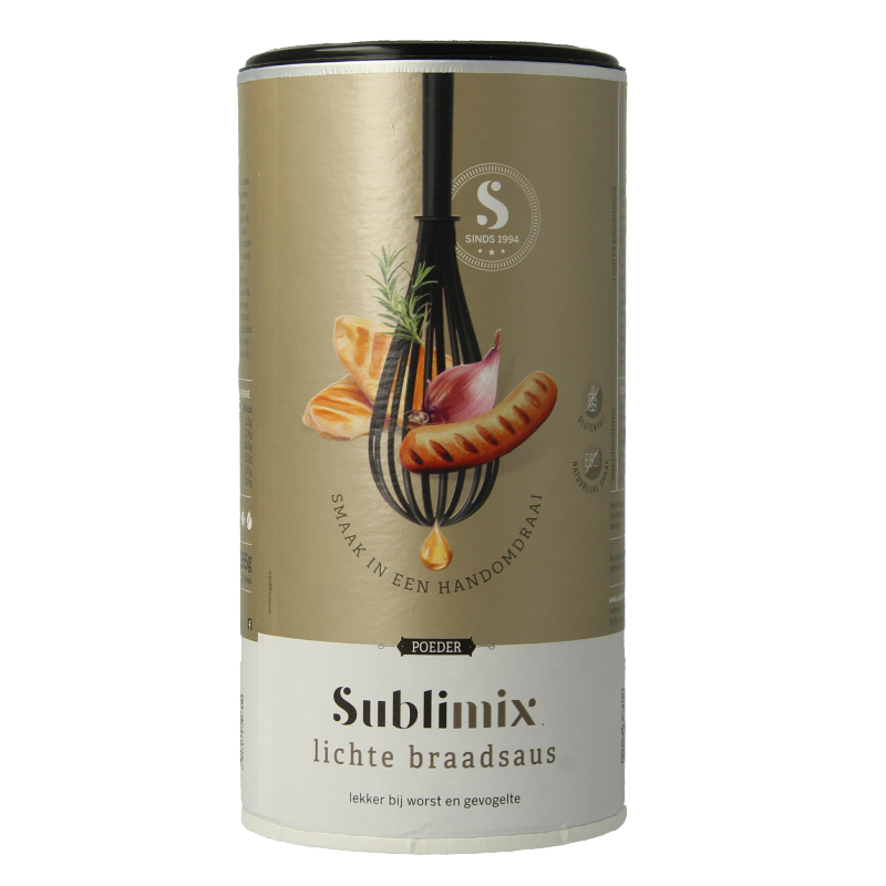 Sublimix Lichte braadsaus glutenvrij 255.00 Gram