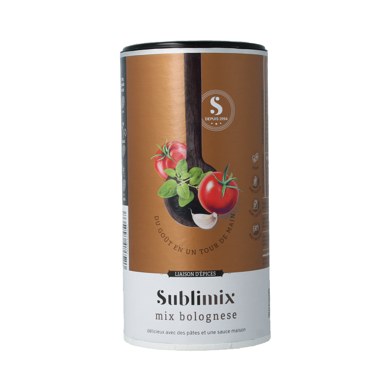 Sublimix Bolognesemix glutenvrij 250 Gram